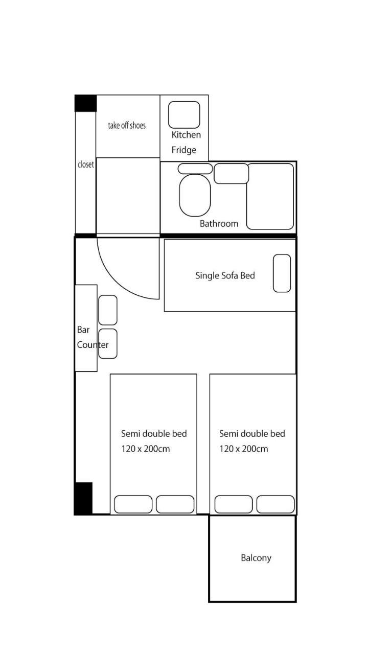 Lions Apartment 516 Токио Экстерьер фото